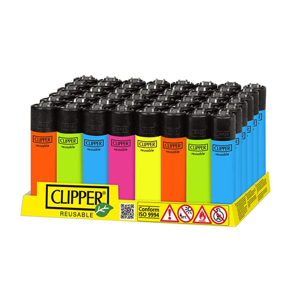 CLIPPER LIGHTERS REUSABLE 48CT