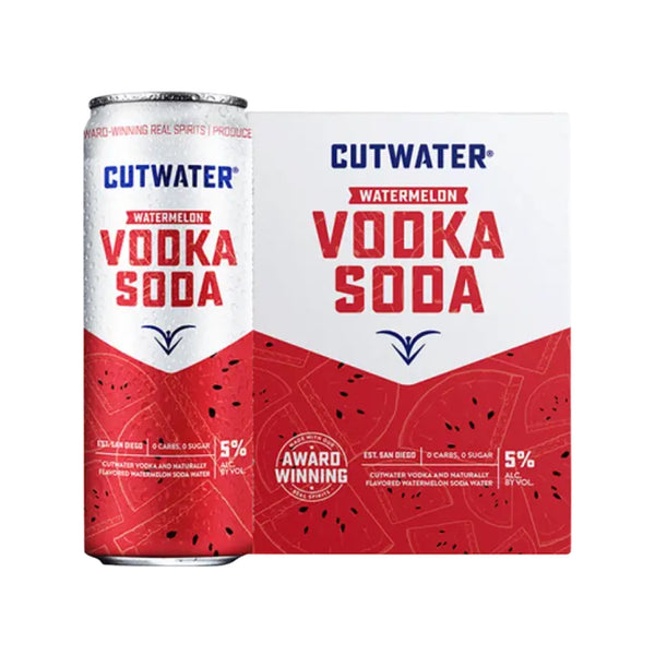 CUTWATER W.MELON VODKA SODA 24/355M