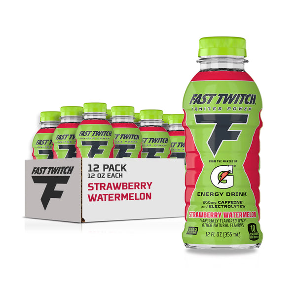 FAST TWICH ENERGY STRAW/MELON 12/12OZ