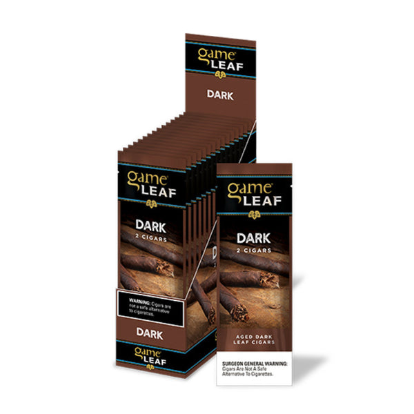 GAME LEAF CIGARS 8/5CT DARK