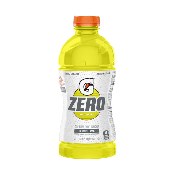 GATORADE 15/28OZ ZERO LEMON LIME