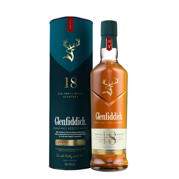 GLENFIDDICH SINGLE SCOTCH 18YR 750ML