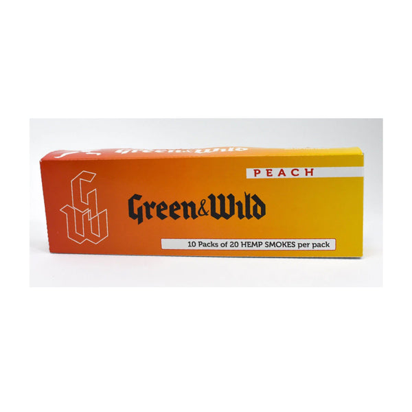 GREEN&WILD HEMP 10/20CT PEACH