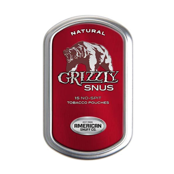 GRIZZLY SNUS NATURAL 5CT