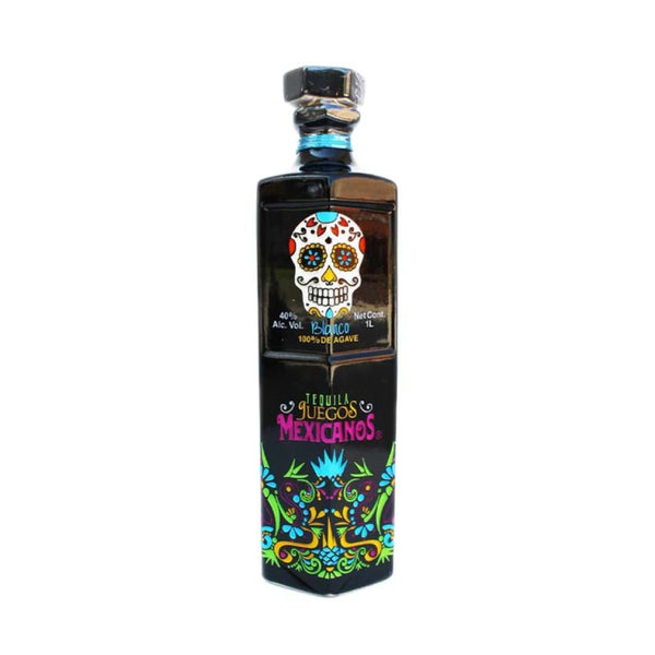 JUEGOS MEXICANOS TEQUILA BLANCO 1LT