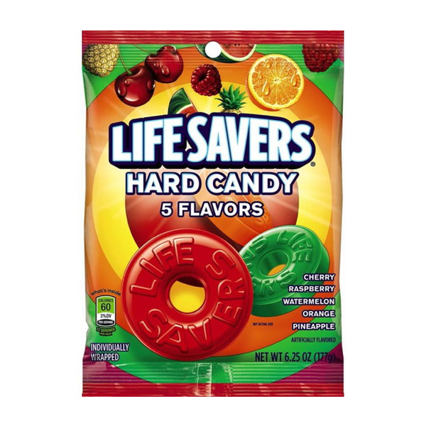 LIFESAVERS 12/7OZ HARD 5 FLVORS