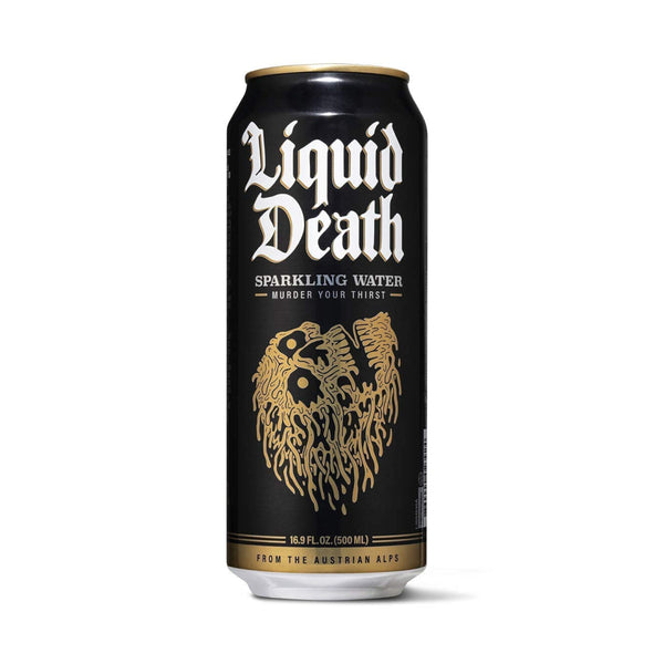 LIQUID DEATH SPARKLING WATER 12/16