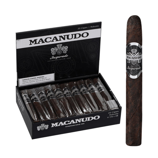 MACANUDO INSPIRADO BLACK ROBUSTO 20CT