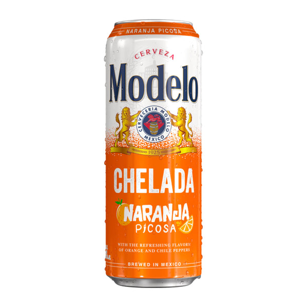 MODELO CHELADA 12/23OZ NARANJA