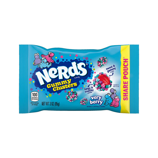 NERDS 12/3OZ GUMMY CLUSTER VERRY BERRY