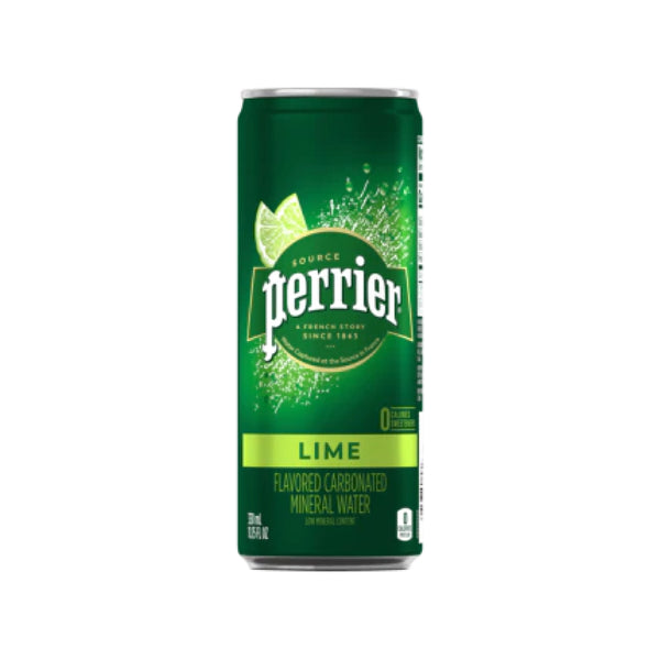 PERRIER WATER C AN 24/11OZ LIME