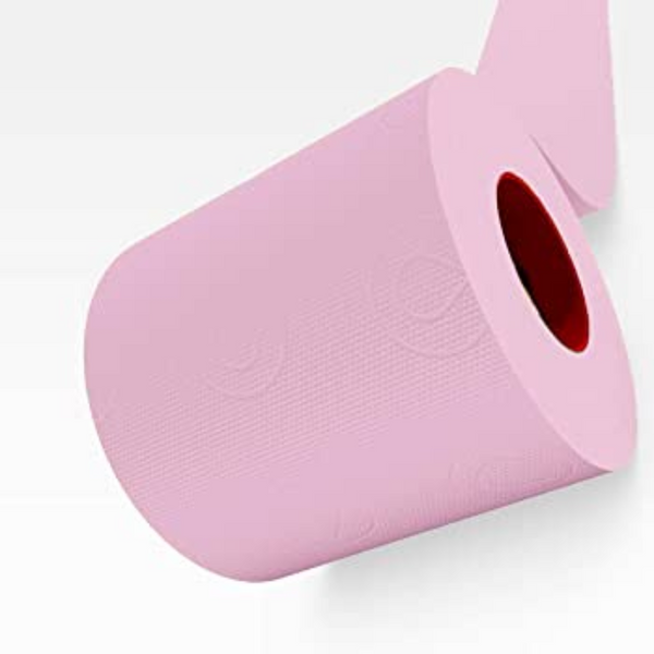 PINK SINGLE ROLL TISSUE 48CT