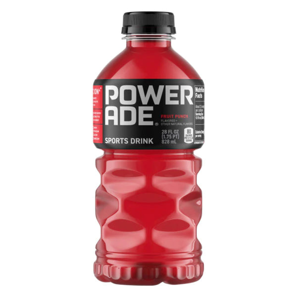 POWER ADE 15/28OZ FRUIT PUNCH