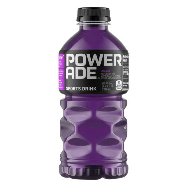 POWER ADE 15/28OZ GRAPE