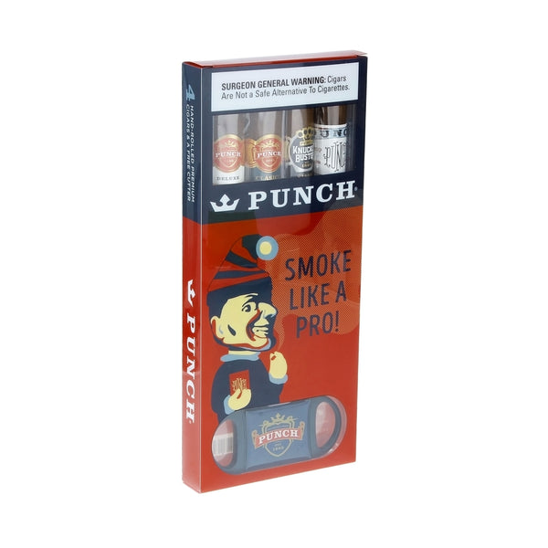 PUNCH 4PK W CUTTER 10CT