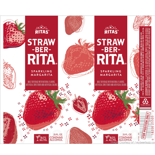 RITAS STRAWBERRY RITA 12/25OZ