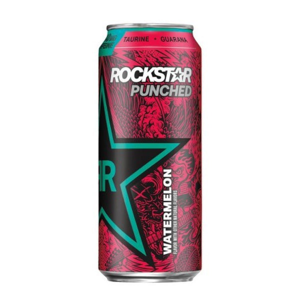 ROCKSTAR 24/16OZ WATERMELON PUNCH