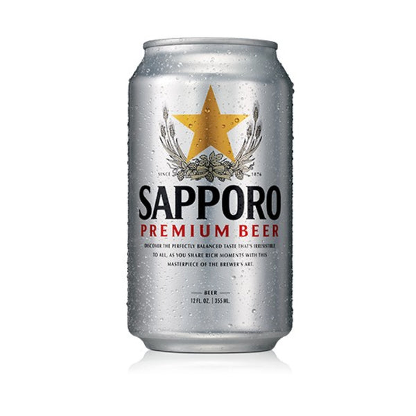 SAPPORO 24/12OZ B (4/6PK)