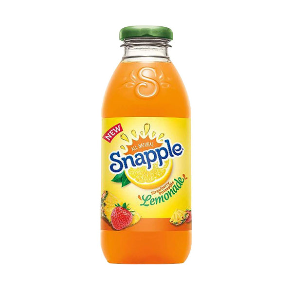 SNAPPLE 12/16OZ STRAW PINAPPLE LEMON