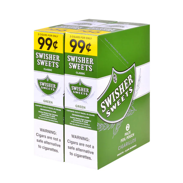 SWISHER 30/2CT GREEN