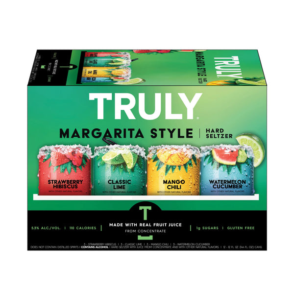 TRULY MARGARITA 24/12OZ (2/12PK)