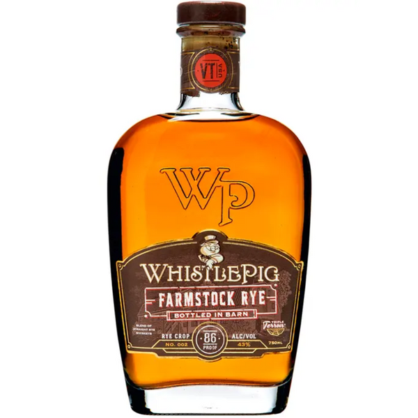 WHISTLEPIG FARMSTOCK RYE 750ML