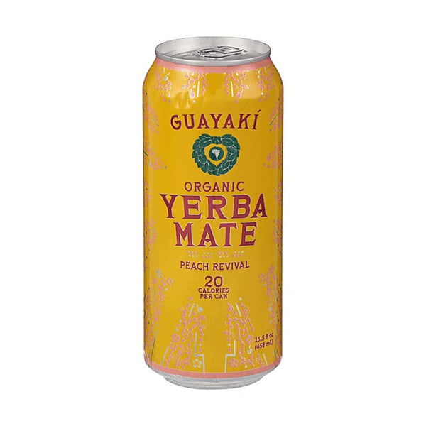 YERBA CAN PEACH REVIVAL 12/16OZ