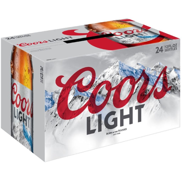 COORS LIGHT 24/12OZ B (2/12CT)