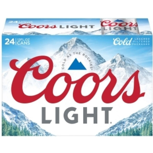 COORS LIGHT 24/12OZ C (2/12CT)