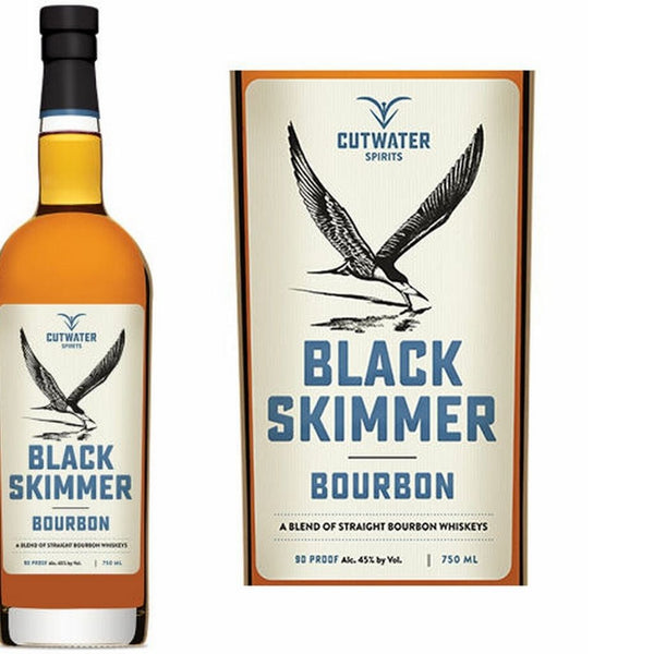 CUTWATER BLACK SKIMMER BOURBON 750ML