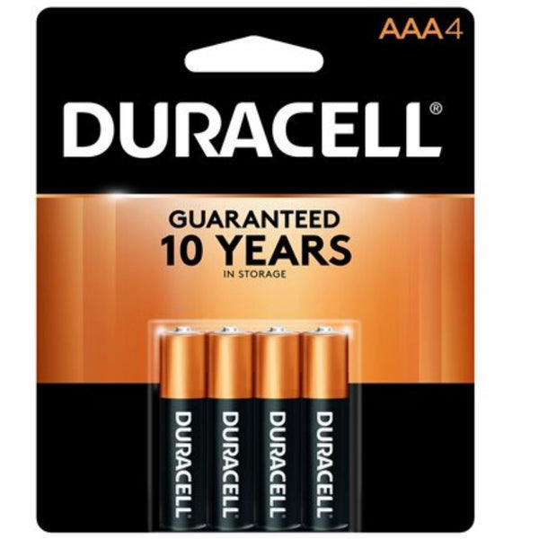 DURACELL BATTERY AAA 18/4CT