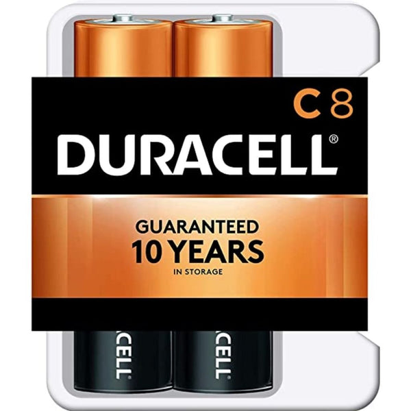 DURACELL BATTERY C 8/2CT