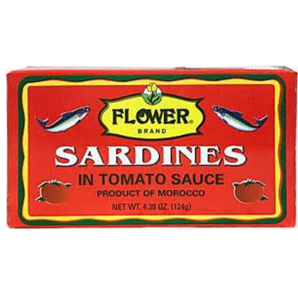 FLOWER SARDINES HOT TOMATO SAUCE 24/15