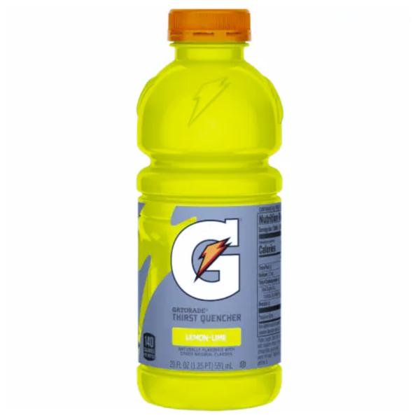 GATORADE 24/20OZ LEMON LIME