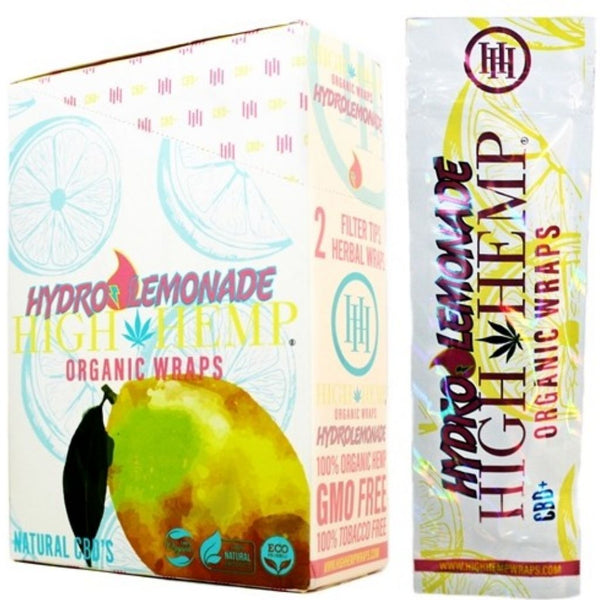 HIGH HEMP LEMONADE WRAP 25/2CT