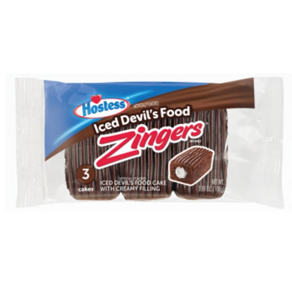 HOSTESS ZINGERS CHOCL 6/3.81OZ