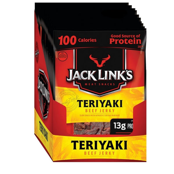 JACK LINK 10/1.25OZ TERIYAKI BAG