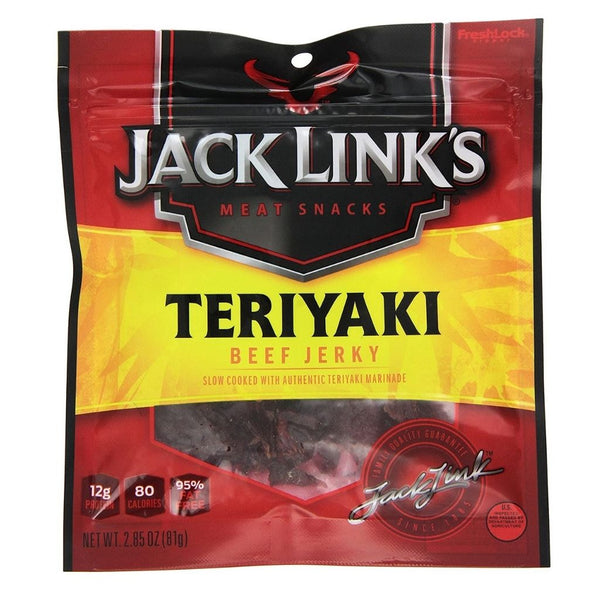 JACK LINK BAG TERIYAKI 2.85OZ