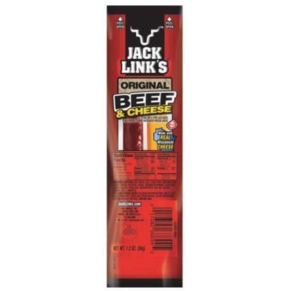 JACK LINK BEEF&AMERICAN CHEESE 16/1.2OZ