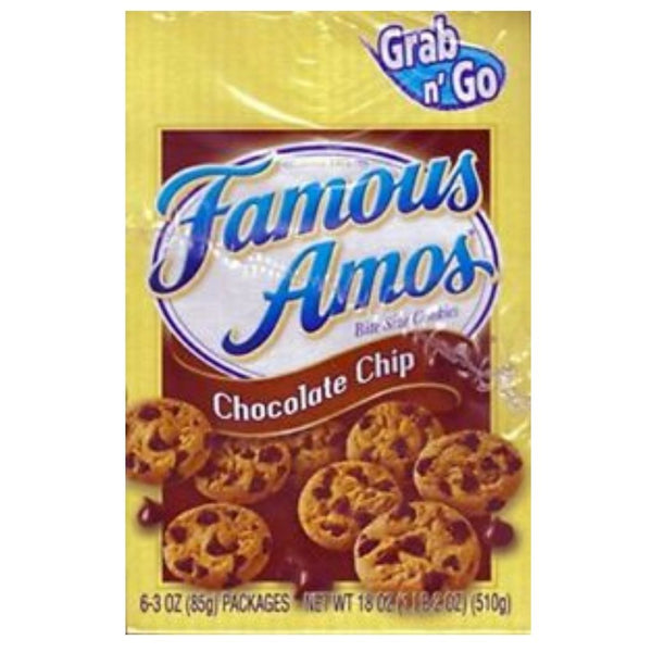 KEEBLER FAMOUS AMOS GRAB N GO 6/3OZ