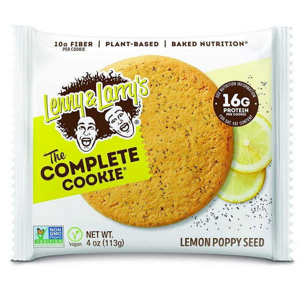 LENNY&LARRY COOKIE LEMON 12/4OZ