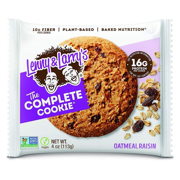 LENNY&LARRY COOKIE OATMEAL RAISIN 12/4OZ