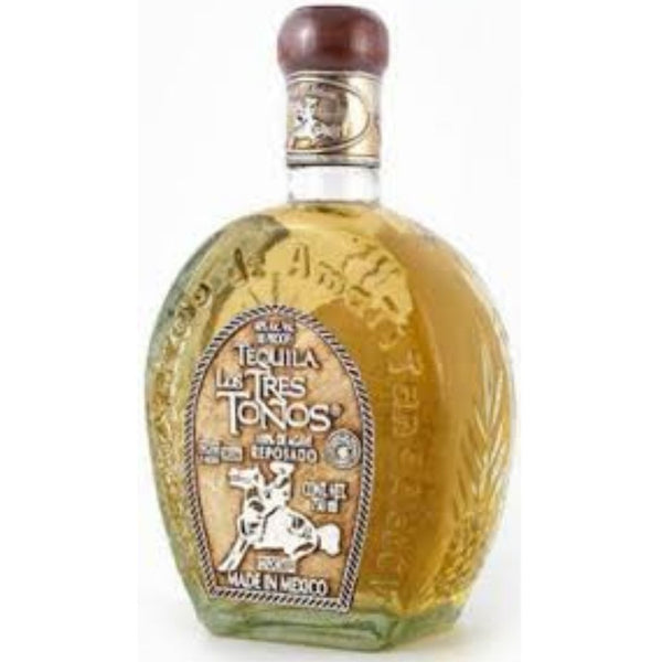 LOS TRES TONOS TEQUILA REPOSADO 750ML