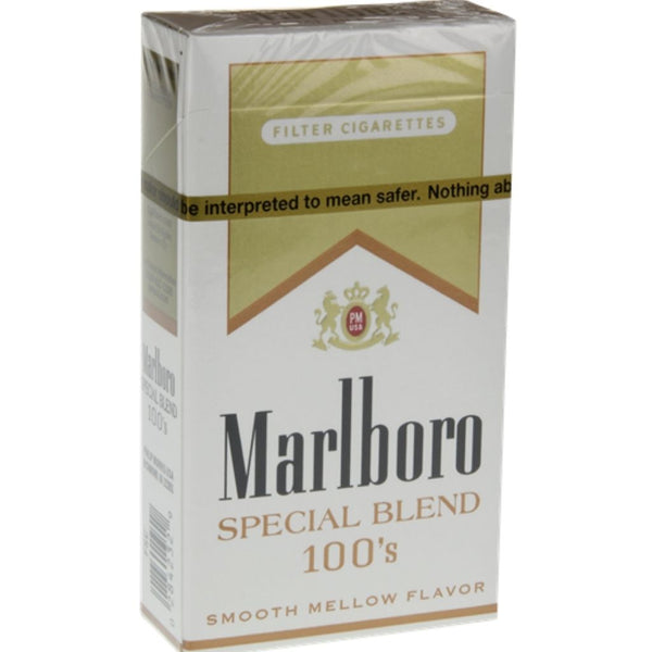 MARLBORO 100 GOLD SPECIAL SELECT BX