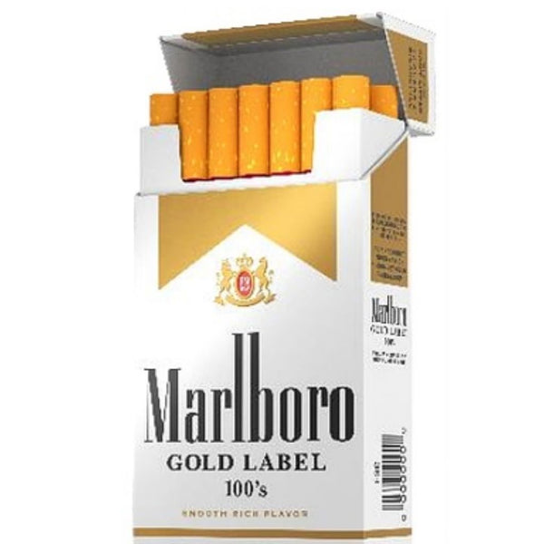 MARLBORO GOLD 100 LABEL BX