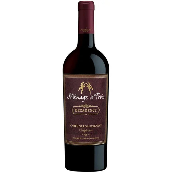 MENAGE A TROIS DECADENCE CAB SAUV 750ML