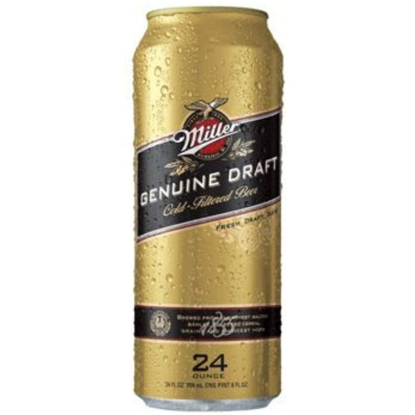 MILLER GENUINE DRAFT 12/24OZ CAN