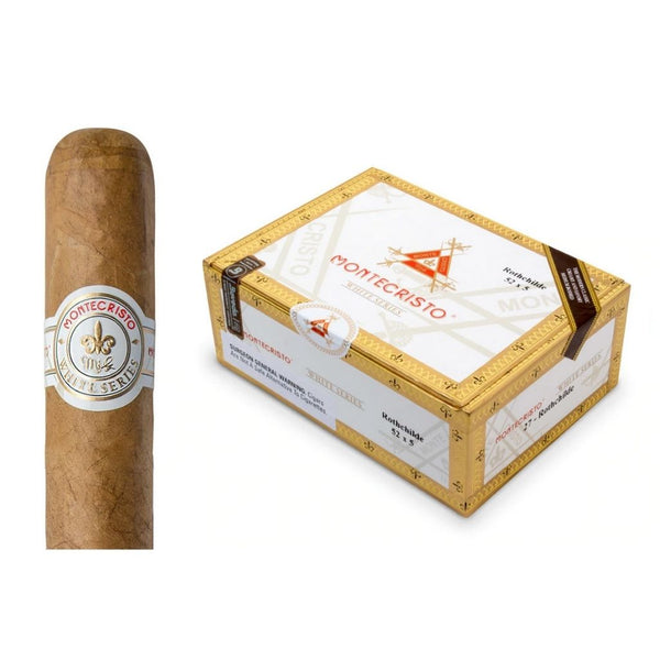 MONTECRISTO WHITE ROTHCHILDE 27CT 52X5