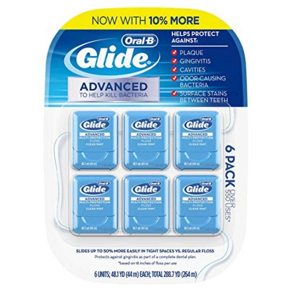 ORAL B DENTAL FLOSS 6CT