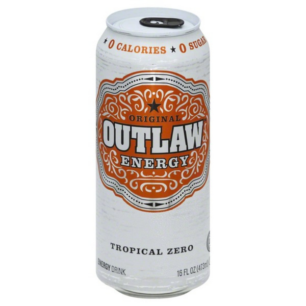 OUTLAW ENERGY 12/16OZ TROPICAL ZERO